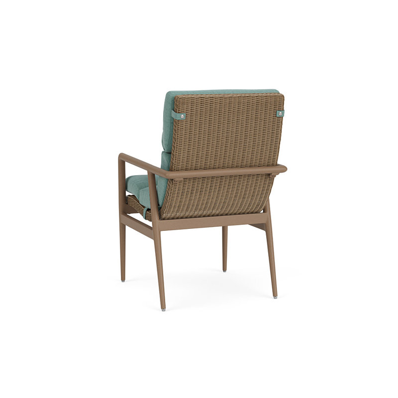 Cascade Outdoor Dining Armchair, Loveboat Mint, Fawn