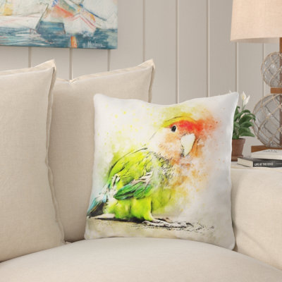  Parrot Throw Pillow