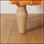 Fauteuil d'appoint rembourré avec pieds en bois-93611481