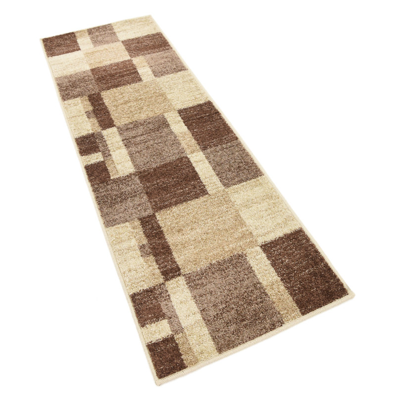 Abstract Area Rug, Runner 76 x 305cm
