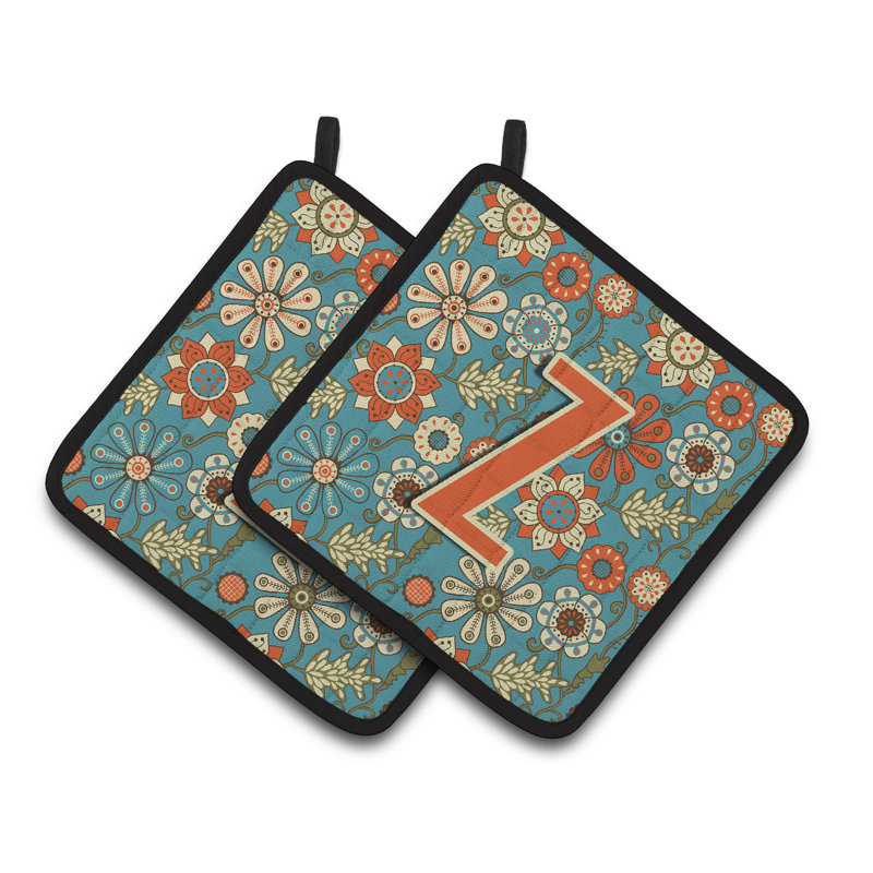 Caroline's Treasures Flower Polyester Potholder, Z