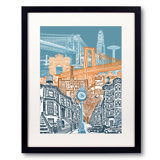 Brooklyn, New York Print by Beth Kerschen