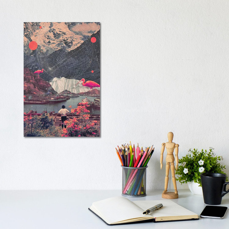 Impression « My choices left me alone » par Frank Moth, Toile tendue, Pas de tapis, H 12 po x l 8 po x P 0,75 po