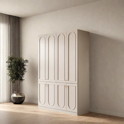 Simple And Modern Light Luxury Wardrobe