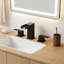 Widespread Bathroom Faucet 3 Hole, 2-Handle Bathroom Sink Faucet With Drain Assembly-120542035