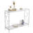 Brunellesco 40.16'' Glass Top Console Table