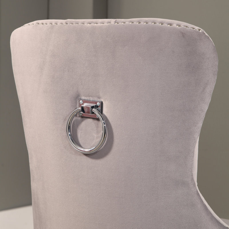 Chaise d'appoint Mejia, gris