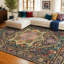 Tapis de salon bohémien marocain rétro antidérapant lavable-129944613