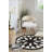 Arcata Cowhide Geometric Indoor Rug