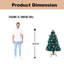 Lighted Artificial Christmas Tree-1226874224