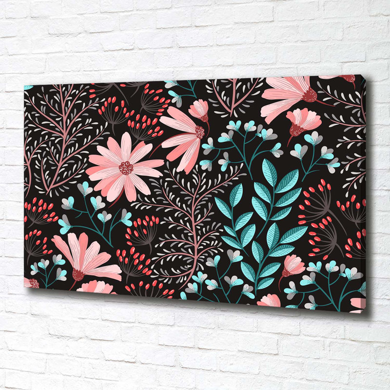 Spring Flowers - Wrapped Canvas Print