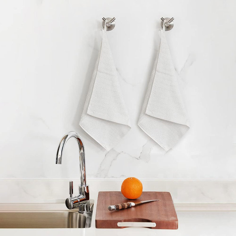 Metro Double Hook - Wall Mount - 3" Brass/Brushed Nickel, Satin Brass