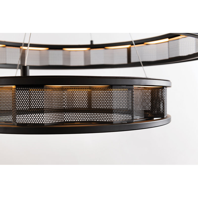Lustre à plusieurs niveaux avec del 3 lumières del Fuze