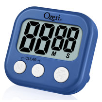 YINXIER 4 Channel Commercial Digital Kitchen Timer Blue Loud Cooking  Reminder