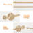 Circular Spring Straps Curtain Tiebacks, 2Pack-946543987