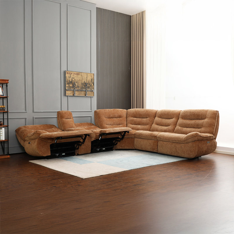 Kieffer Power Motion Sectional Sofa W/Usb Port