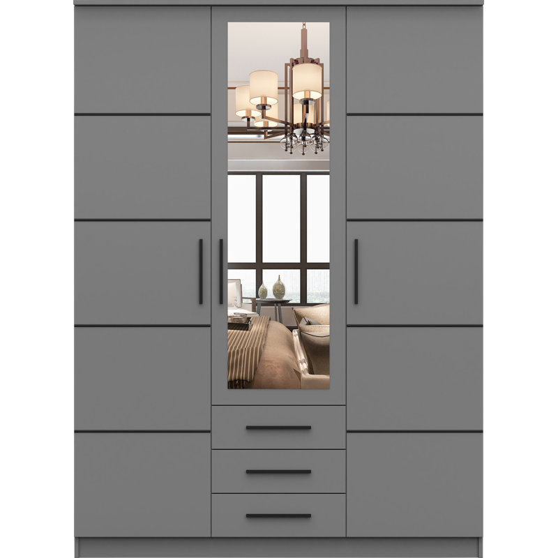 Bolish Manufactured Wood Wardrobe