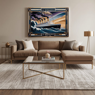 Art rétro sur toile