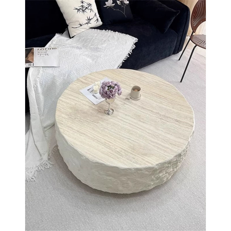Modern Travertine Coffee Table