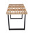 55" Solid Wood Entryway Bench, Modern End Of Bed Bench For Bedroom Entryway Bench With Metal Legs, Dining Bench Bedside Bench Long Ottoman Bench For Front Entryway Living Room Dining Room Kitchen-760970233
