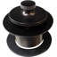 Garniture de drain de baignoire Twist & Close avec plaque frontale à 2 trous et douille d'adaptateur-37144411