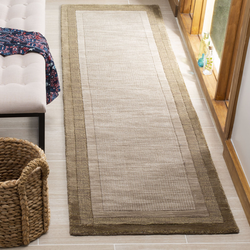 Impressions Hand Loomed Wool Rug, Runner 2'3" x 8'