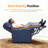 Power Reclining Home Theater Seating with Adjustable Headrest & Lumbar Support-1841017499