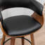 Tabourets pivotants Mid-Century rembourrés en similicuir Devlin-347477720-347477722