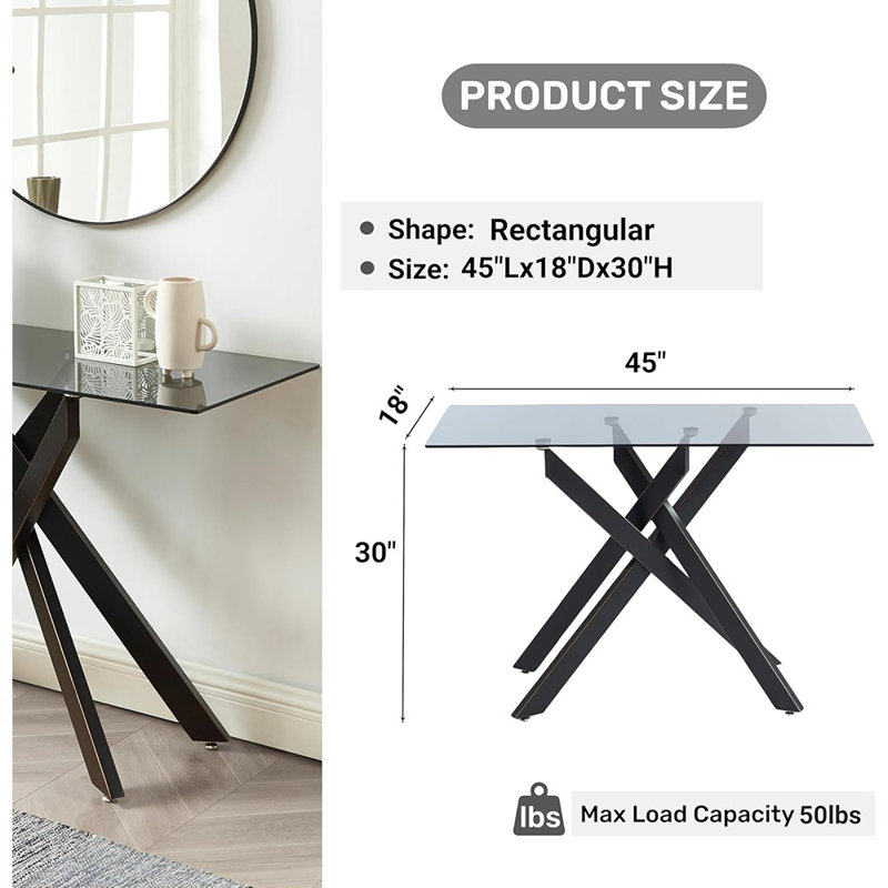 Canapé console de style moderne