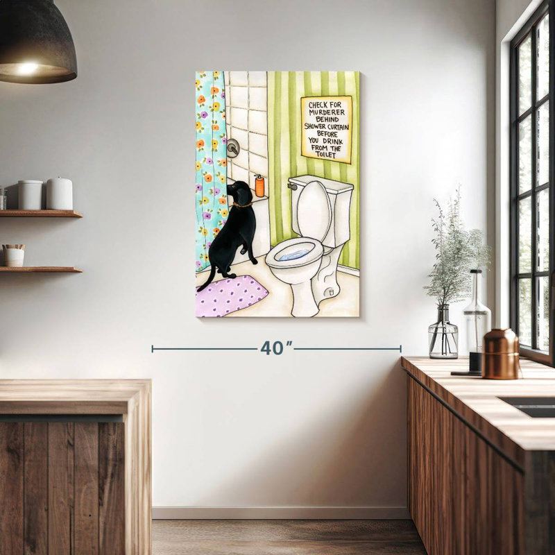 Brampt Look For A Murderer, 39" H x 26" W
