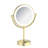 Circular LED Free Standing Magnifying Make Up Mirror-93468244