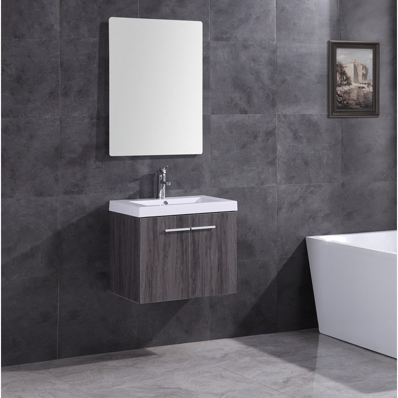 Lindenwold 24'' Single Bathroom Vanity with Plastic Top