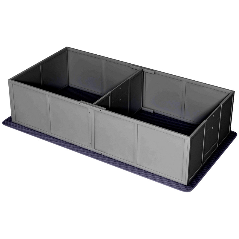 Boîte de mise-bas pour chiens et chiots Pawhut