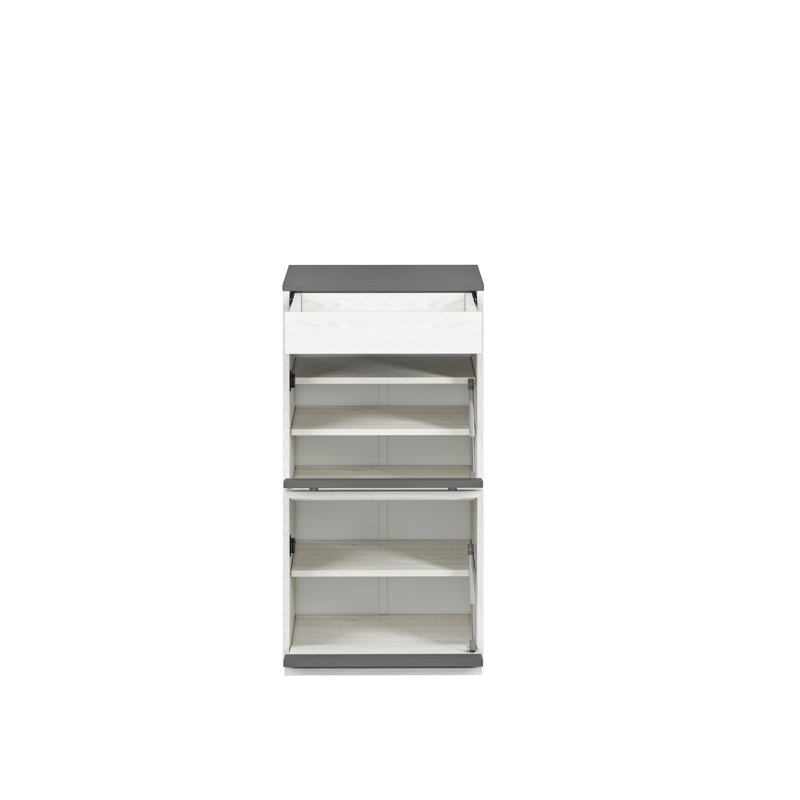 Azaneth 8 Pair Shoe Storage Cabinet