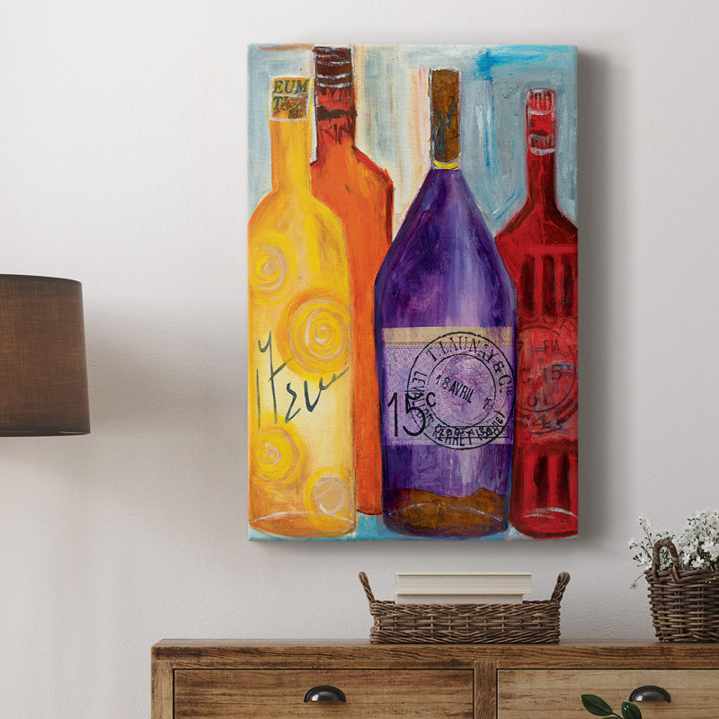 Vive La Bourgogne II - galerie Cavas sur mesure, H 36 po x l 24 po