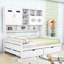 Lit de jour en bois avec deux tiroirs, tablettes et armoire tout-en-un-1529632604-1529632605