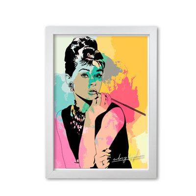 Audrey Hepburn - Single Picture Frame Print