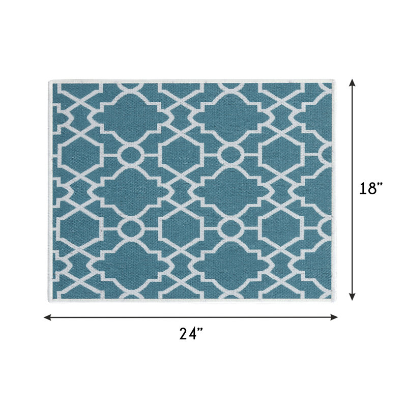 Tapis de séchage super absorbant, Bleu sarcelle