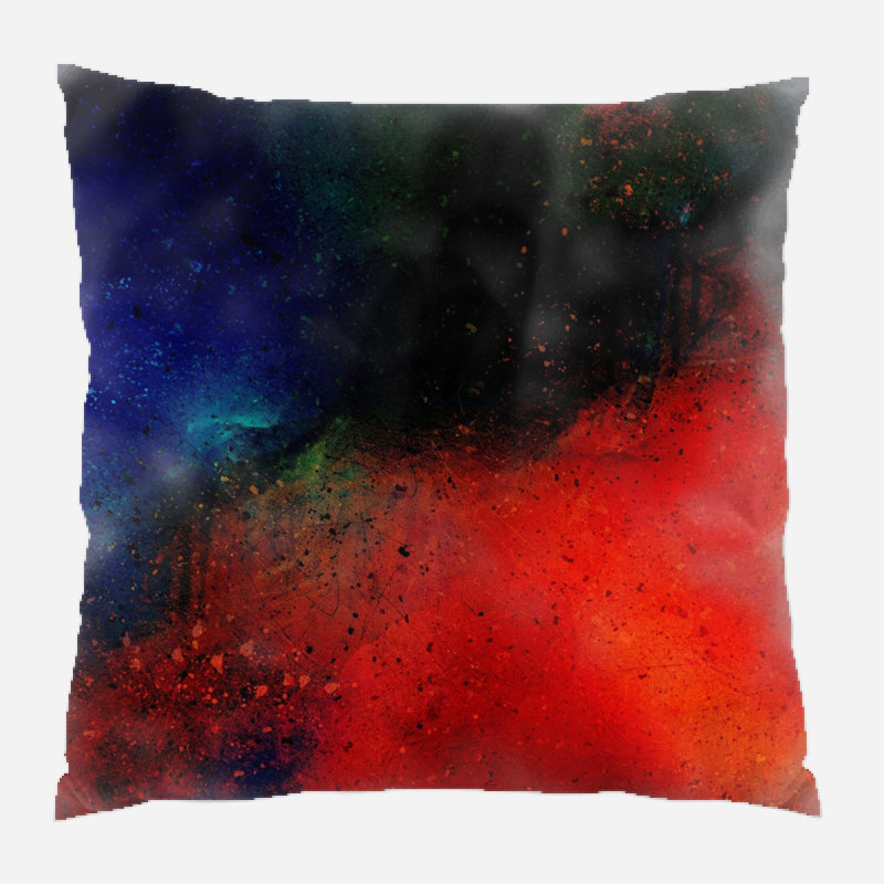 Coussin décoratif Creston, Microsuède, Intérieur