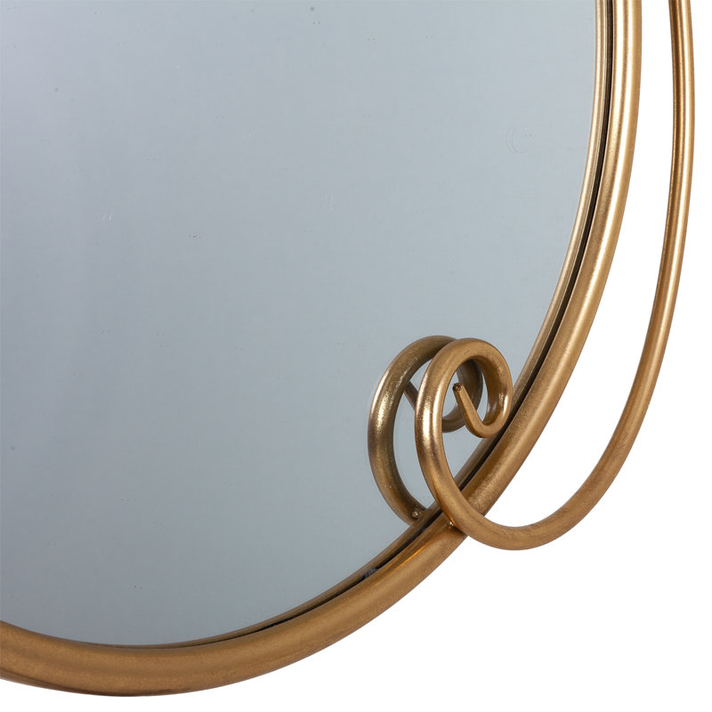 Radegund Metal Flat Wall Mirror