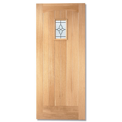 Cottage Glazed Oak External Door