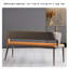 Banc rembourré en similicuir Marnika-876814312