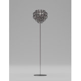 Giogali Floor Lamp Crystal Amber Matt Bronze 1 E26 Ul 1