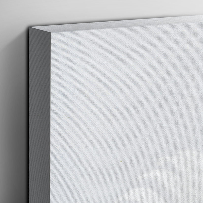 White Daisy - Wrapped Canvas, 40cm H x 60cm W