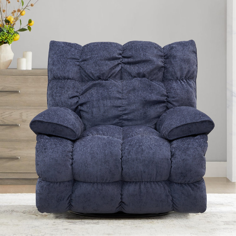 Fauteuil inclinable classique, Vert citron, Manuel - levier / poignée