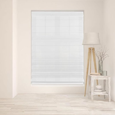 Cordless Semi Sheer Roman shade