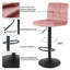 Annease Adjustable Height Bar Stool-1797829512