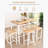 Bremer 4 - Person Four Leg Base Dining Set-29048383-29048379