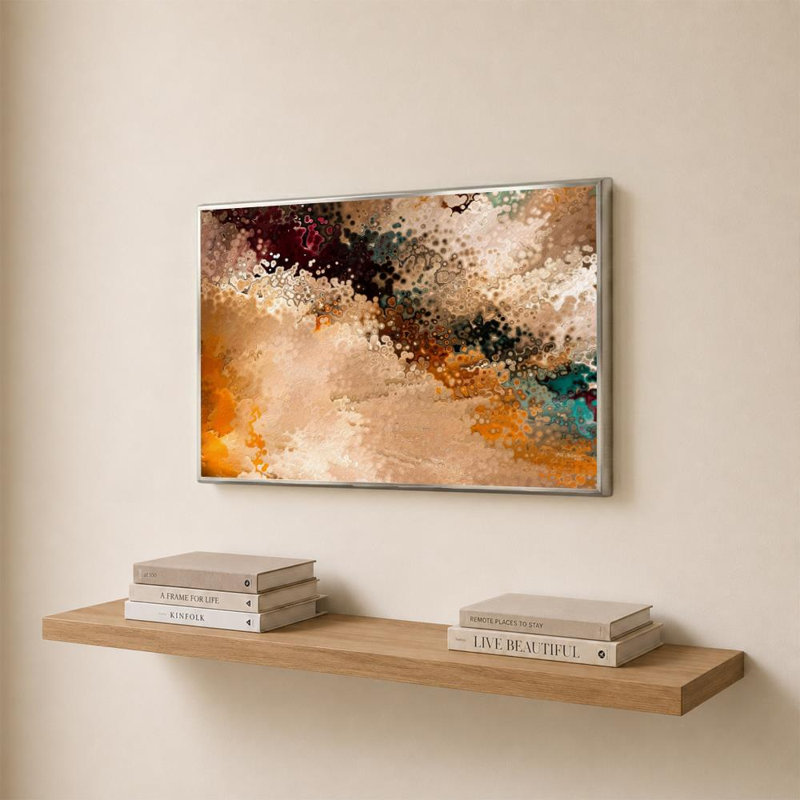 «1 Peter 5: 7 Casting Cares» par Mark Lawrence, reproduction, H 35,5 po x l 51,5 po x P 0,75 po, Acrylique encadré