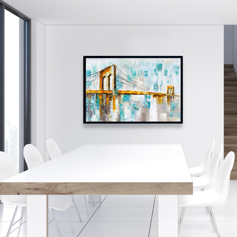 Impression sur toile Brooklyn Bridge
